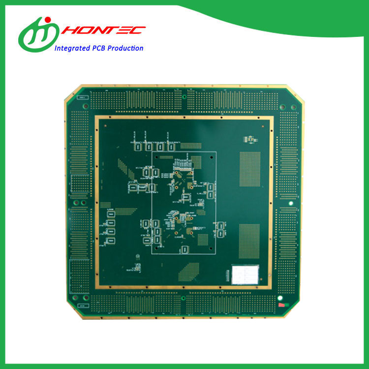 komponen elektronik. pcb