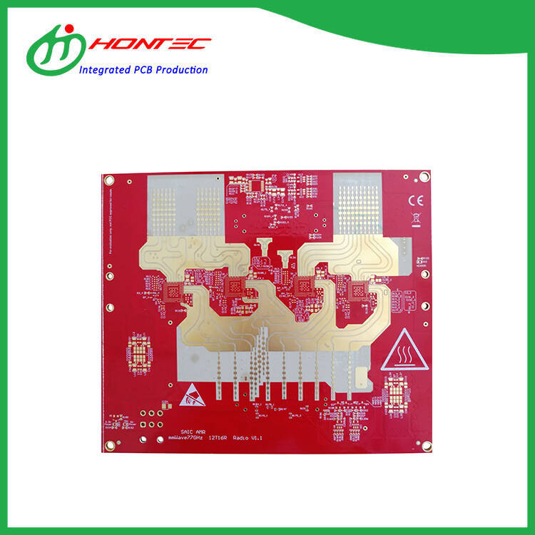 77G gelombang milimeter PCB