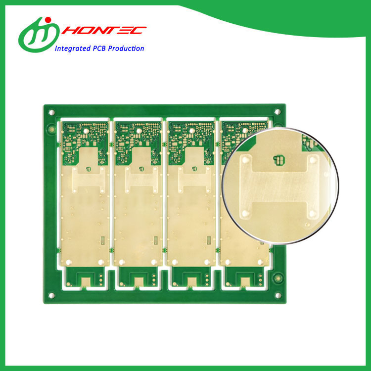 PCB Koin Tembaga bawaan